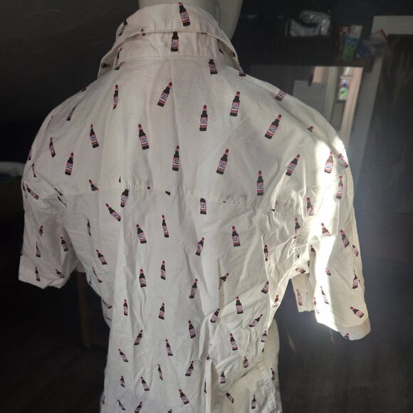 Budweiser button down shirt S 34/36 - Picture 3 of 3